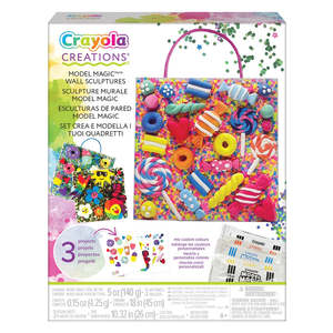 Crayola Creations Model Magic Wall Sculptures Kit