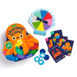 Mudpuppy - Socktopus Octopus Shaped Box Game