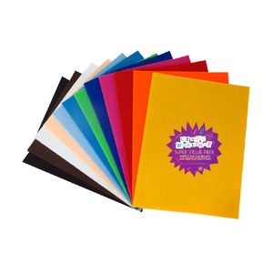 Craft Supplies: Craft Value Felt 24pk