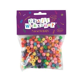 Craft Pony Beads - Bright 300pk