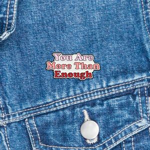 Mindful Pins: Mindful Pin - You Are More Than Enough