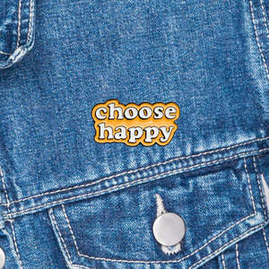 Mindful Pins: Mindful Pin - Choose Happy
