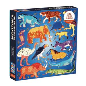 Mudpuppy: Prehistoric Kingdom 500 Piece Family Puzzle
