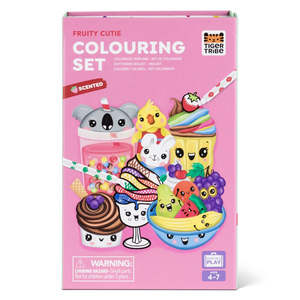 Tiger Tribe: Scented Colouring Set - Fruity Cutie
