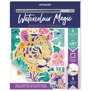 Art Maker: Art Maker Watercolour Magic - Majestic Animals