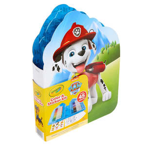 Crayola: Crayola Colour & Sticker Kit - Paw Patrol