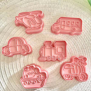 Wild Dough: Wild Dough - Stamper & Cutter Set Transport