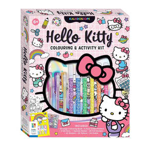 Kaleidoscope: Kaleidoscope Colouring & Activity Kit - Hello Kitty