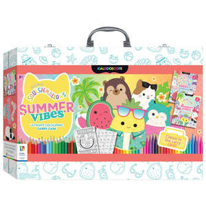 Kaleidoscope Colouring Squishmallows Carry Case