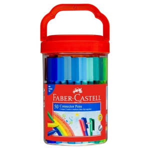 Faber Castell: Faber-Castell Connector Pens Bucket of 50