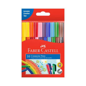 Faber Castell: Faber-Castell Connector Pens 10pk