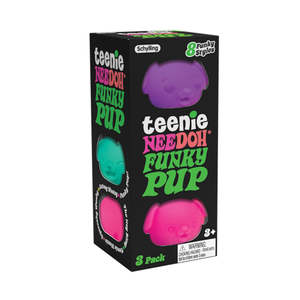 Needoh: Teenie NeeDoh Funky Pups 3pk