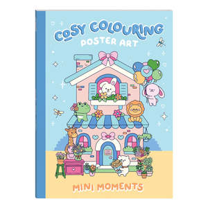 Art Colouring: Art Maker Cosy Colouring Poster Art - Mini Moments