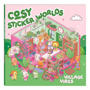 Art Maker Cosy Sticker Worlds - Village Vibes