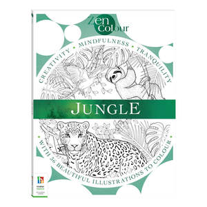 Zen Colouring Book - Jungle