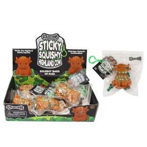 Scrunchems Sticky Squishy Highland Cow