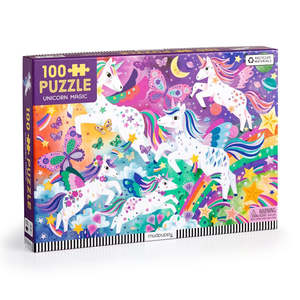 Mudpuppy Unicorn Magic 100 Piece Puzzle