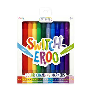 Colouring: OOLY Switch-eroo Classic Colour Changing Markers 12pk