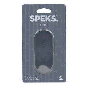Slabs Silicone Sensory Sticker - Tab Path Grey