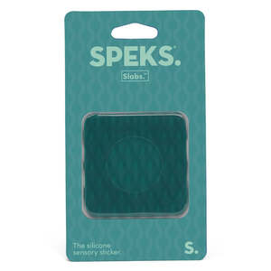 Slabs Silicone Sensory Sticker - Square Mesh Forest