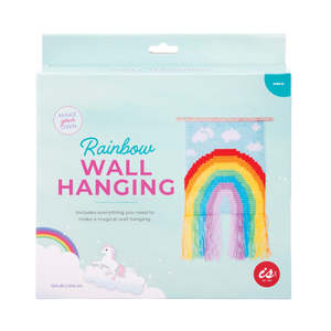 Cross Stitch: Make Your Own Rainbow Wall Hanging