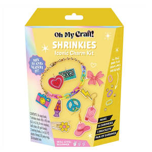 Make Your Own Jewellery Kits: OMC! Shrinkies Iconic Charms Kit