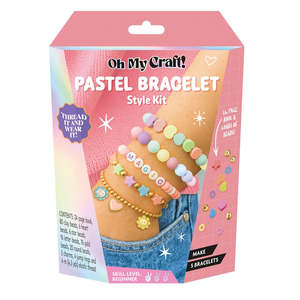Make Your Own Jewellery Kits: OMC! Pastel Bracelet Style Kit