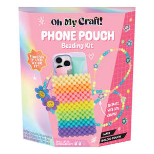 Make Your Own Jewellery Kits: OMC! Phone Pouch Beading Kit