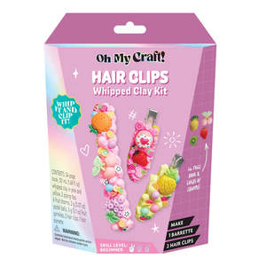 OMC! Hair Clips Whipped Clay Kit