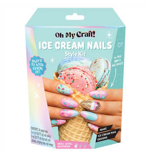 Make Your Own Kits: OMC! Ice Cream Glam Nail Art Kit