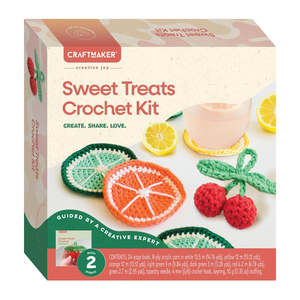 Make Your Own Kits: Craft Maker Sweet Treats Crochet Kit