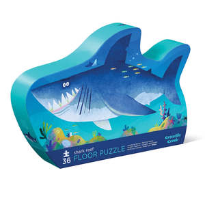Games: Crocodile Creek 36 Piece Floor Puzzle - Shark Reef