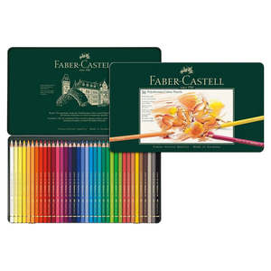 Faber-Castell Polychromos Colouring Pencils Tin of 36