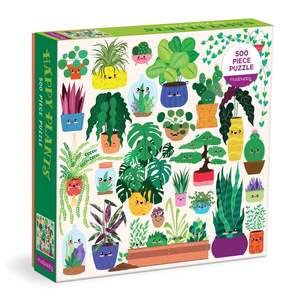 Games: Happy Plants 500 Piece Family Puzzle