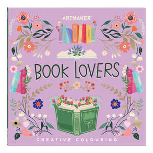 Art Maker Creative Colouring Book - Book Lovers