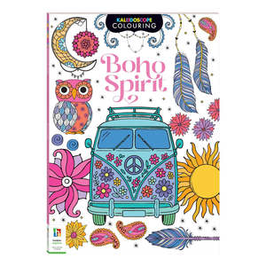 Art Colouring: Kaleidoscope Colouring - Boho Spirit