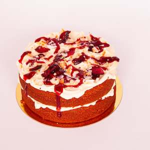 Products: Cherry, Plum & Coconut Cake