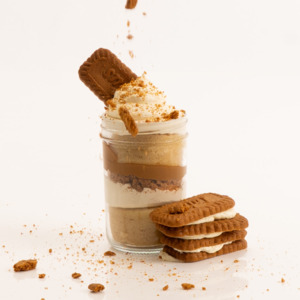 Vegan Biscoff Cake Jar