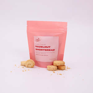 GF Hazelnut Shortbread Cookies