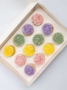 Custom Colour Cupcakes