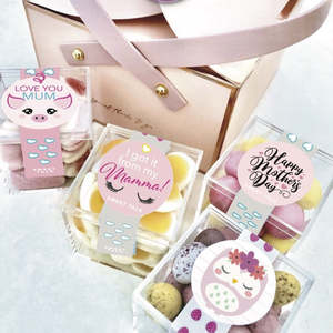 Sweet Talk - Mothers Day Candy & Chocolates Gift Box - 4 CUBES