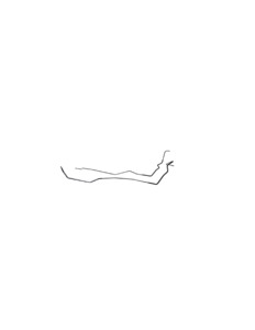 Brakes Rear Brake Pipe Right 2007 to 2010
