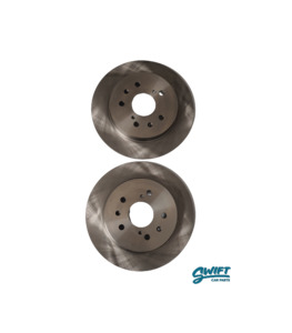 Brakes: Brakes Rear Rotors Pair SPORTS 2006 to 2010