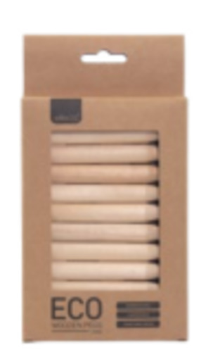 Accessories: ECO Wooden Pegs 12pk