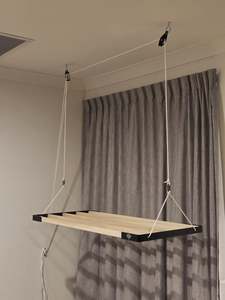 Best Selling: SwiftDry Loft Pulley Airer Black (3 Sizes)
