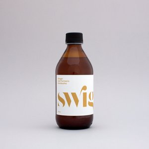 Products: Ginger and Turmeric Kombucha x4 - Swig Kombuchery