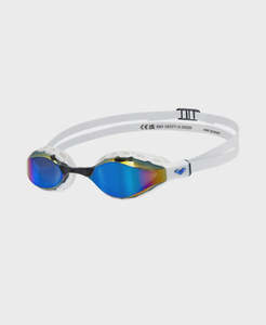 Air Sonic MIrror Blue-White Racing Goggle (Outdoors) Arena
