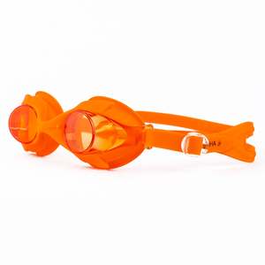 Kids Swim Goggles: Aquavision Piha Junior - Orange