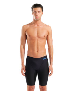 Mens Swimwear: Men's Arena Hyperflow Solid Swim Jammers - Blue Cosmo