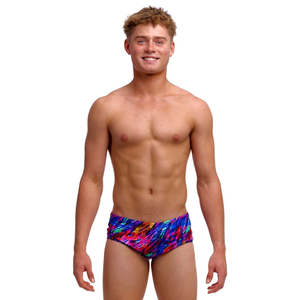 Boys Big Bang Sidewinder Swim Trunks - Funky Trunks